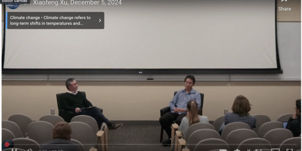 A panel discussion (Dr. Xu)